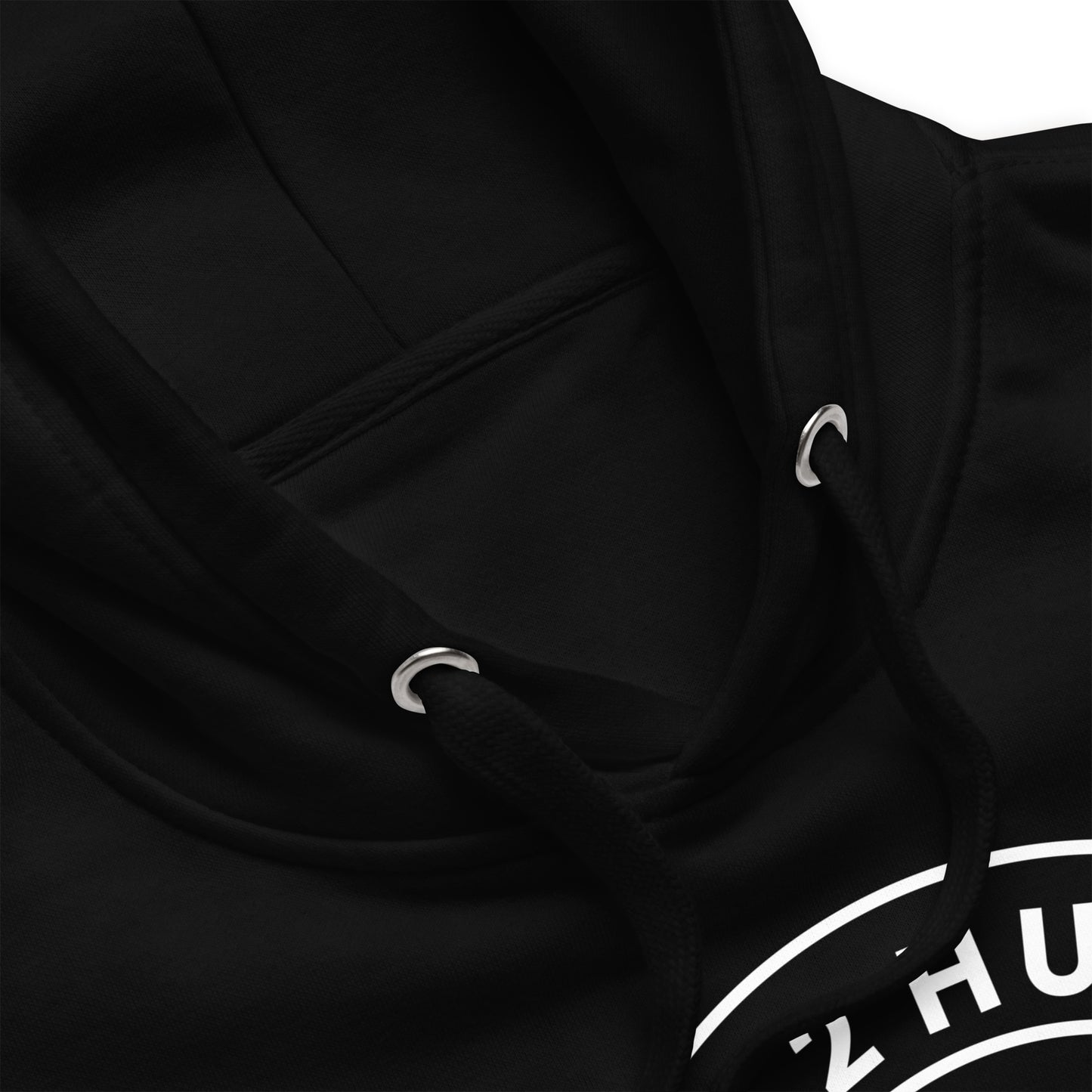 Born to Hustle Circle Logo Unisex Hoodie
