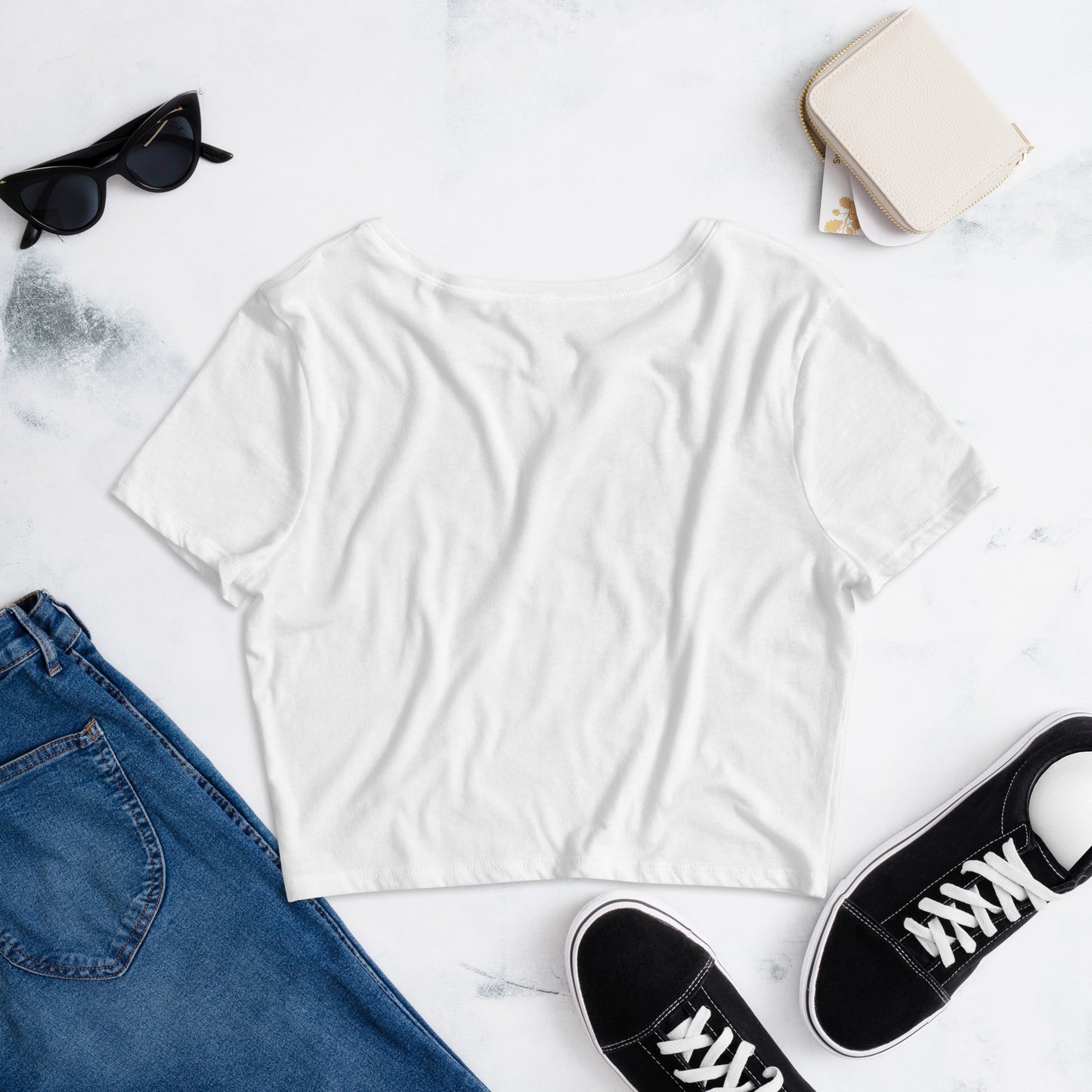Can't Knock The Hustle Women’s Crop Tee