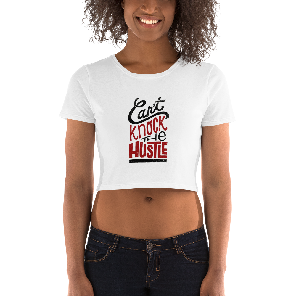 Women’s Can't Knock the Hustle Crop Tee